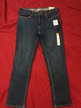NWT Sonoma Dark Blue Straight Men's Jeans 29x30 Flex wear New